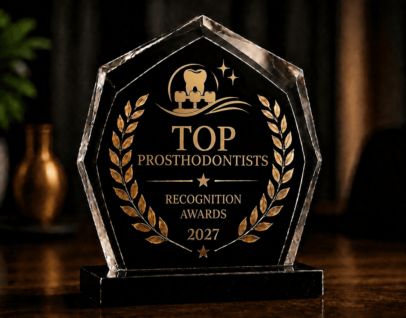 TopProsthodontists.com recognition award